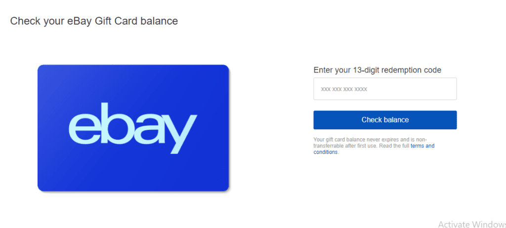 Ebay Check How To Check Ebay Gift Card Balance - Nosh