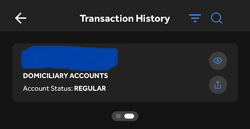 Access bank domiciliary bank account via the bank app