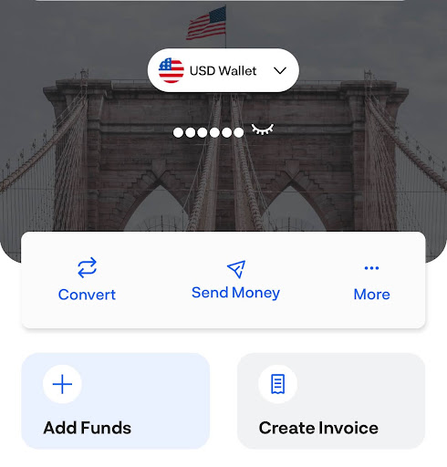 Geegpay virtual account via the app