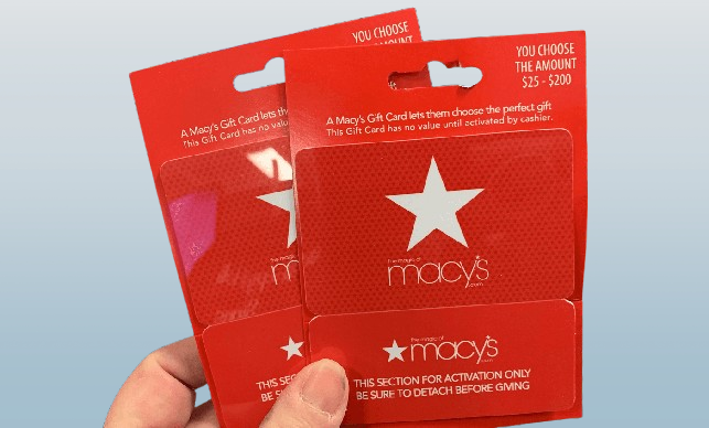 Use Macy's Gift Card Online