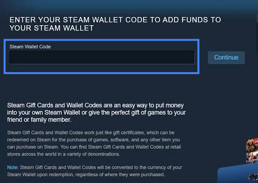 How to Add Money to Steam Wallet