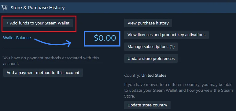 How to Check Steam Wallet Balance