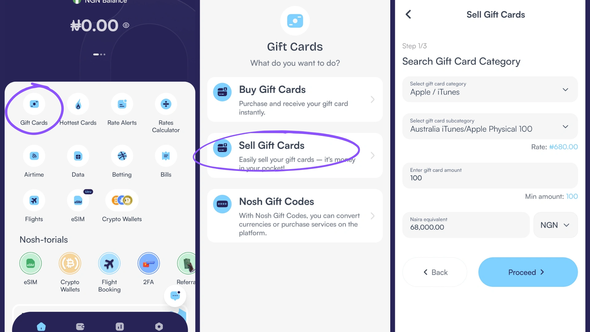 Sell Apple iTunes Gift Card on Nosh