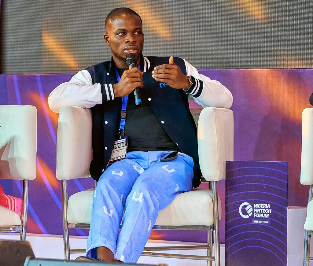 Mosadoluwa Hezekiah at Nigeria Fintech Forum
