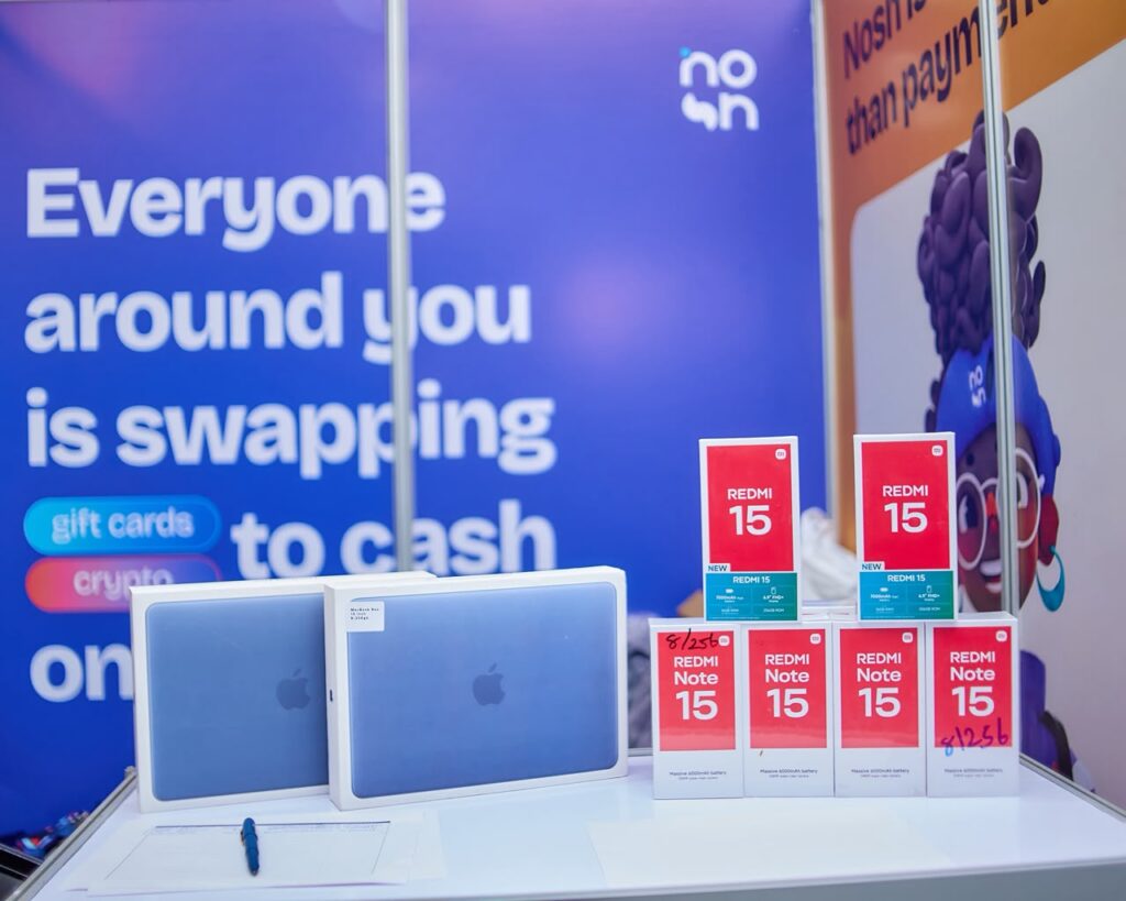 Nosh Raffle Draw at Nigeria Fintech Forum